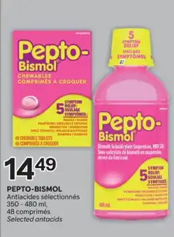 Brunet PEPTO-BISMOL Antiacides sélectionnés offer