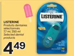Brunet LISTERINE Produits dentaires sélectionnés offer