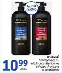 Uniprix TRESEMMÉ Shampooings ou revitalisants sélectionnés/Selected shampoos or conditioners offer