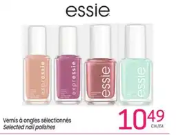 Uniprix ESSIE Vernis à ongles sélectionnés/ Selected nail polishes offer