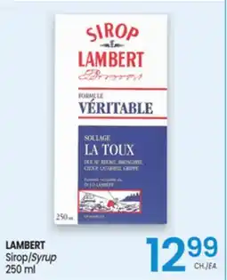 Uniprix LAMBERT Sirop/Syrup offer