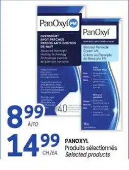 Uniprix PANOXYL Produits sélectionnés/Selected products offer