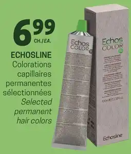 Uniprix ECHOSLINE Colorations capillaires permanentes sélectionnées/Selected permanent hair colors offer