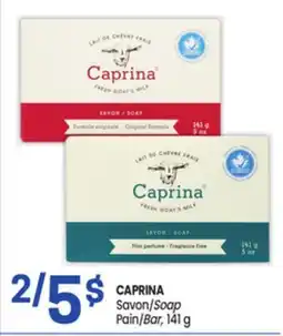 Uniprix CAPRINA Savon/Soap, Pain/Bar offer