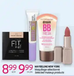 Uniprix MAYBELLINE NEW YORK Maquillage sélectionné/Selected makeup products offer