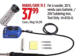 Canadian Tire 20V Soldering Iron, Tool Only offer