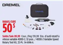 Canadian Tire 4000-2 Variable-Speed Rotary Tool Kit, 32-Pc offer