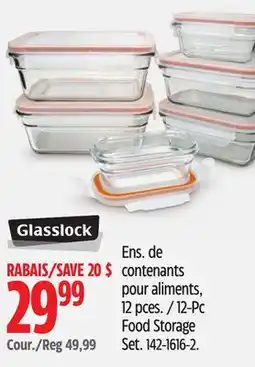 Canadian Tire 12-Pc Food Storage Set offer
