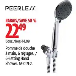 Canadian Tire 6-Setting Hand Shower offer