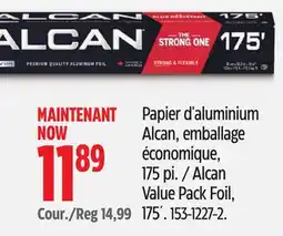 Canadian Tire Alcan Value Pack Foil, 175´ offer