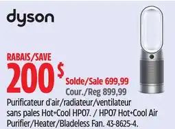 Canadian Tire Dyson HP07 Hot+Cool Air Purifier/Heater/Bladeless Fan offer