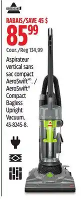 Canadian Tire BISSELL AeroSwift Compact Bagless Upright Vacuum offer