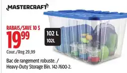 Canadian Tire Mastercraft Heavy-Duty Storage Bin offer