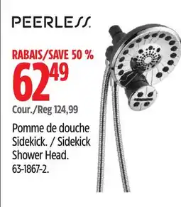 Canadian Tire Sidekick Shower Head offer