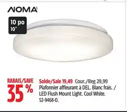 Canadian Tire LED Flush Mount Light offer