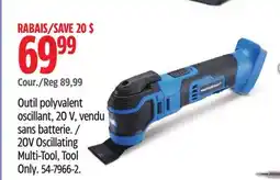 Canadian Tire 20V Oscillating Multi-Tool offer