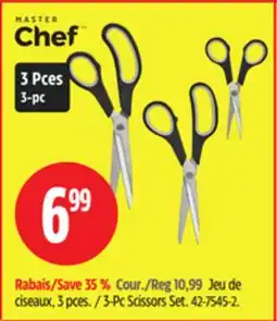 Canadian Tire Master Chef 3-Pc Scissors Set offer