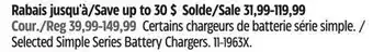 Canadian Tire Motomaster Selected Simple Series Battery Chargers offer