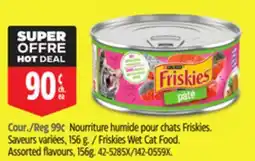 Canadian Tire Friskies Wet Cat Food offer