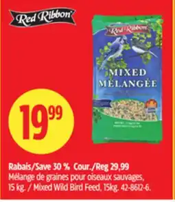 Canadian Tire Red Ribbon Mixed Wild Bird Feed offer
