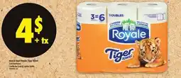 Maxi ESSUIE-TOUT ROYALE TIGER TOWEL 3=6 ROULEAUX offer