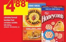 Maxi CÉRÉALES FORMAT FAMILIAL POST offer