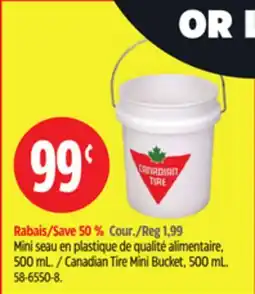 Canadian Tire Canadian Tire Mini Bucket, 500 ml offer