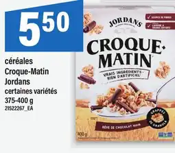 Maxi CÉRÉALES CROQUE-MATIN JORDANS offer