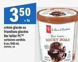 Maxi CRÈME GLACÉE OU FRIANDISES GLACÉES BAR LAITIER PC, 6 UN./946 ML offer