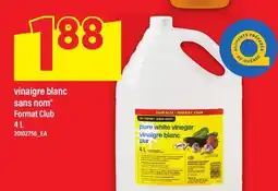 Maxi VINAIGRE BLANC SANS NOM FORMAT CLUB offer