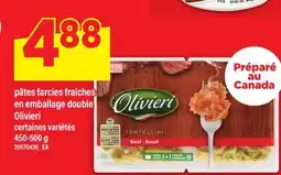 Maxi PÂTES FARCIES FRAÎCHES EN EMBALLAGE DOUBLE OLIVIERI offer