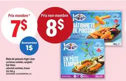 Maxi FILETS DE POISSON HIGH LINER | FISH FILLETS offer