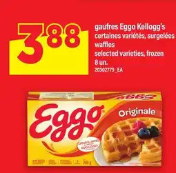 Maxi GAUFRES EGGO KELLOGG'S | WAFFLES, 8 un offer