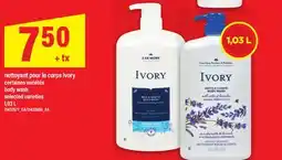 Maxi NETTOYANT POUR LE CORPS IVORY | BODY WASH offer