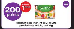 Metro YOGOURTS PROBIOTIQUES ACTIVIA offer