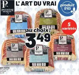 Metro PAIN TRANCHÉ PREMIÈRE MOISSON | PREMIÈRE MOISSON SLICED BREAD offer