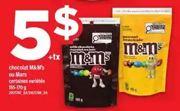 Maxi CHOCOLAT M&M'S OU MARS offer