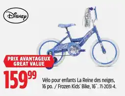 Canadian Tire Disney Frozen Kids' Bike, 16˝ offer