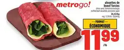 Metro ALOUETTES DE BOEUF FARCIES | STUFFED BEEF ALOUETTES offer