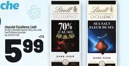 Metro CHOCOLAT EXCELLENCE LINDT | LINDT EXCELLENCE CHOCOLATE offer
