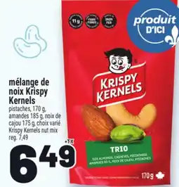 Metro MÉLANGE DE NOIX KRISPY KERNELS | KRISPY KERNELS NUT MIX offer