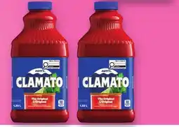 Metro COCKTAIL CLAMATO MOTT'S | MOTT'S CLAMATO COCKTAIL offer