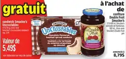 Metro CONFITURE DOUBLE FRUIT SMUCKER'S | SMUCKER'S DOUBLEFRUIT JAM offer