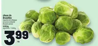 Metro CHOUX DE BRUXELLES | BRUSSELS SPROUTS offer