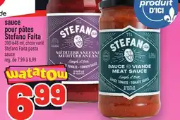 Metro SAUCE POUR PÂTES STEFANO FAITA | STEFANO FAITA PASTA SAUCE offer