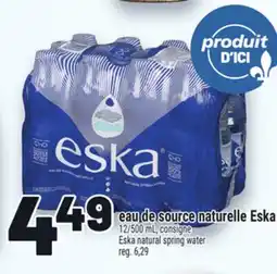 Metro EAU DE SOURCE NATURELLE ESKA | ESKA NATURAL SPRING WATER offer