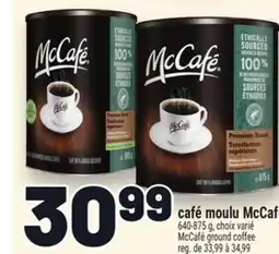 Metro CAFÉ MOULU MCCAFÉ | MCCAFÉ GROUND COFFEE offer
