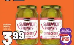 Metro CORNICHONS SELECTION | SELECTION PICKLES offer