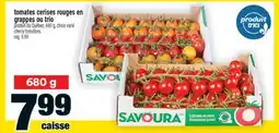 Super C tomates cerises rouges en grappes ou trio | cherry tomatoes offer
