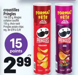Metro CROUSTILLES PRINGLES | PRINGLES POTATO CHIPS offer
